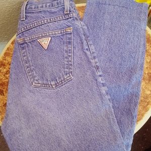 Guess by Georges Marciano cropped jeans. High rise